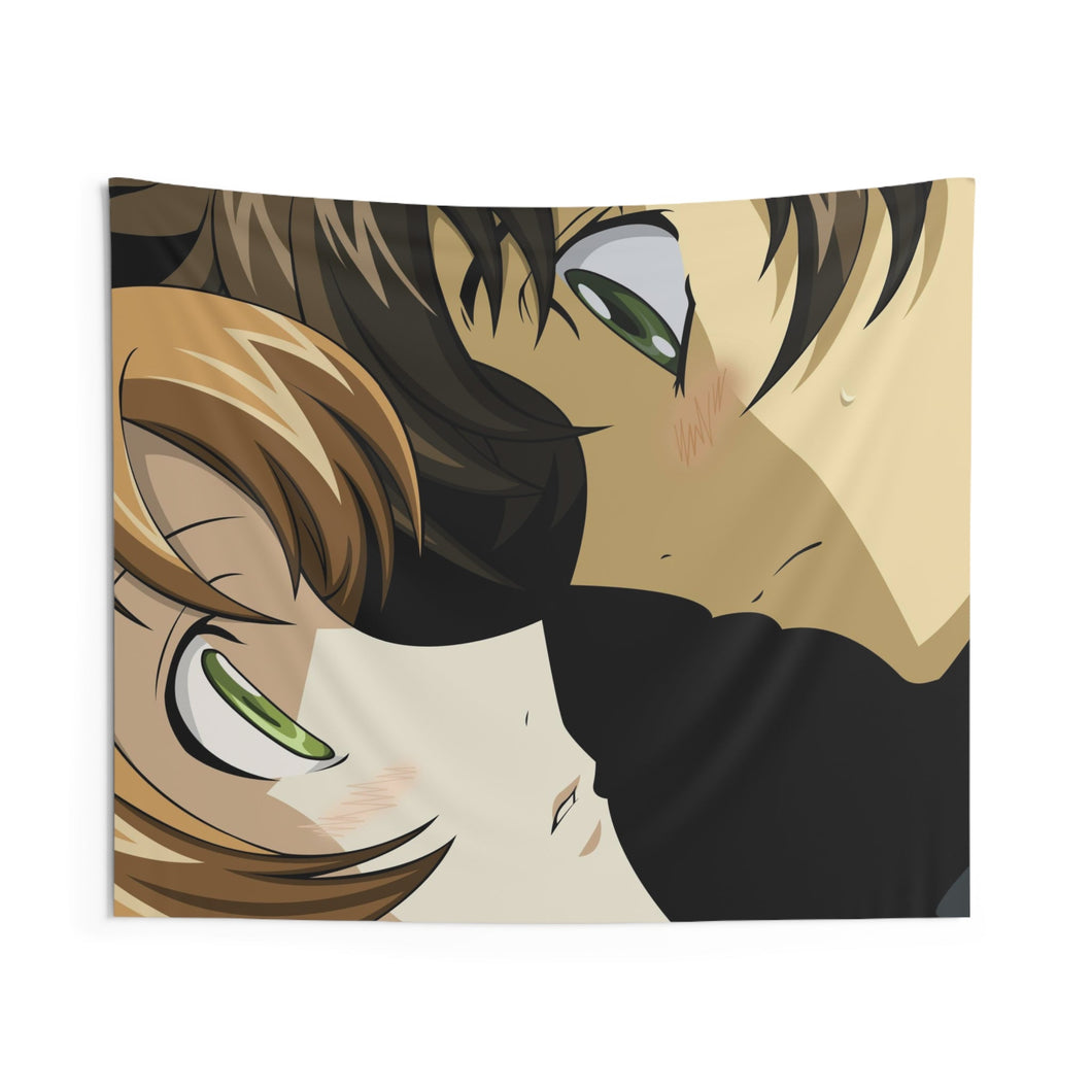Code Geass Suzaku Kururugi, Nunnally Lamperouge Indoor Wall Tapestry