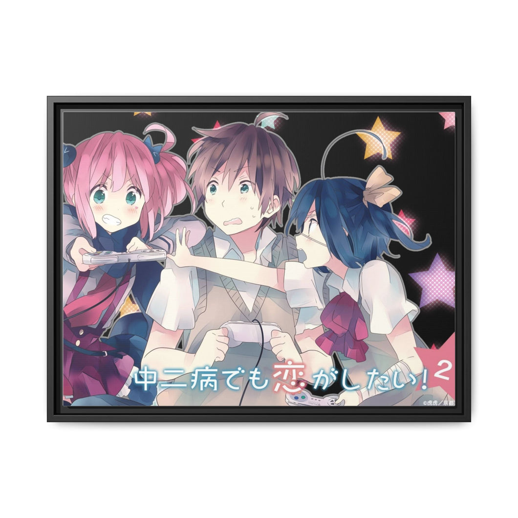 Love, Chunibyo & Other Delusions Rikka Takanashi Canvas Framed Art Print