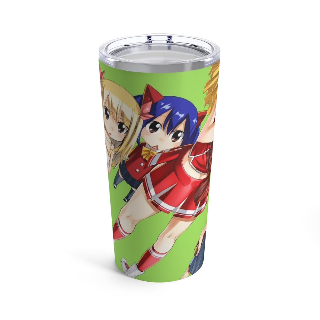 Fairy Tail Erza Scarlet, Lucy Heartfilia, Wendy Marvell Tumbler 20oz