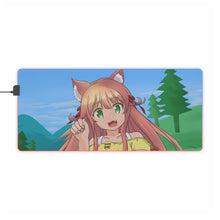 Load image into Gallery viewer, Kanade - Beast Tamer RGB LED Mouse Pad (Desk Mat)
