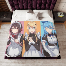 Load image into Gallery viewer, Anime KonoSuba - God’s blessing on this wonderful world!! Sherpa Blanket
