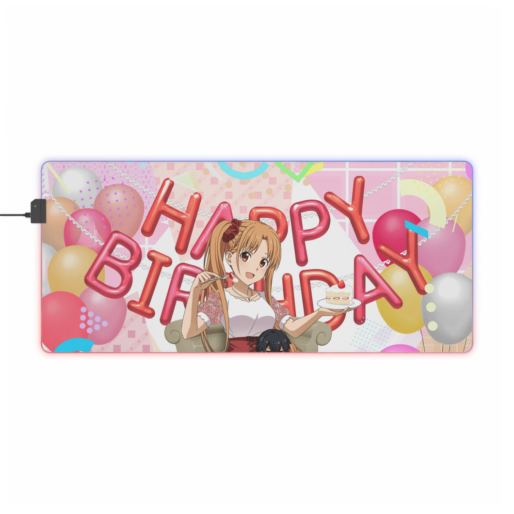 Sword Art Online RGB LED Mouse Pad (Desk Mat)