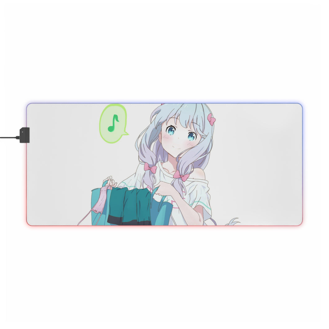 EroManga-Sensei RGB LED Mouse Pad (Desk Mat)