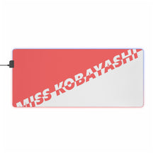 Load image into Gallery viewer, Miss Kobayashi's Dragon Maid Kobayashi San Chi No Maid Dragon RGB LED Mouse Pad (Desk Mat)
