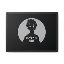 Load image into Gallery viewer, Mob Psycho Grey Canvas Framed Art Print

