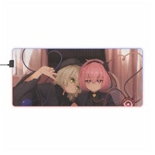 Load image into Gallery viewer, Koishi Komeiji &amp; Satori Komeiji RGB LED Mouse Pad (Desk Mat)
