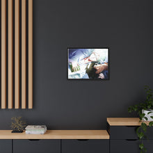 Load image into Gallery viewer, Protagonist and Antagonist Faces Canvas Framed Art Print
