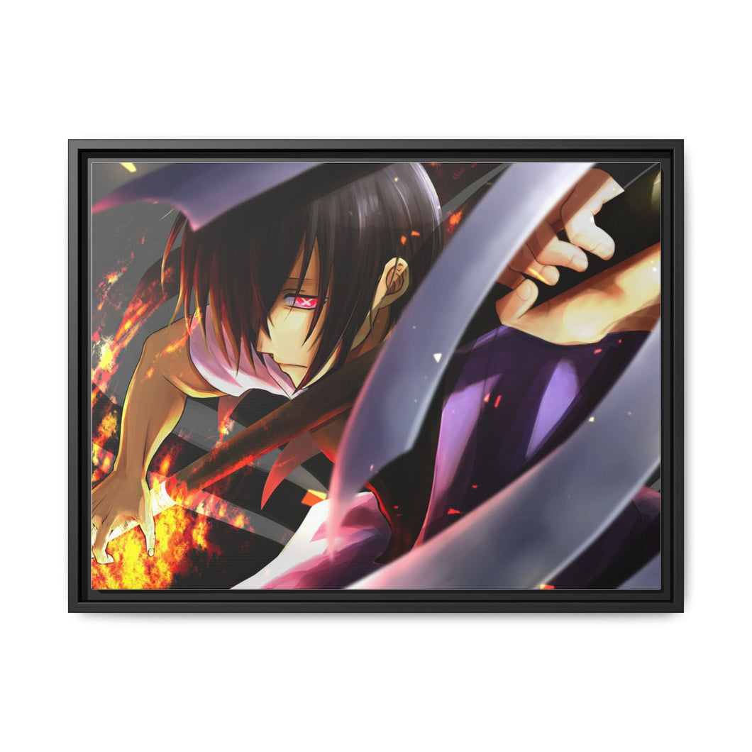 Anime Fire Force Canvas Framed Art Print