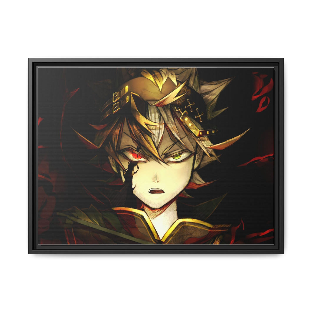 Anime Black Clover Canvas Framed Art Print