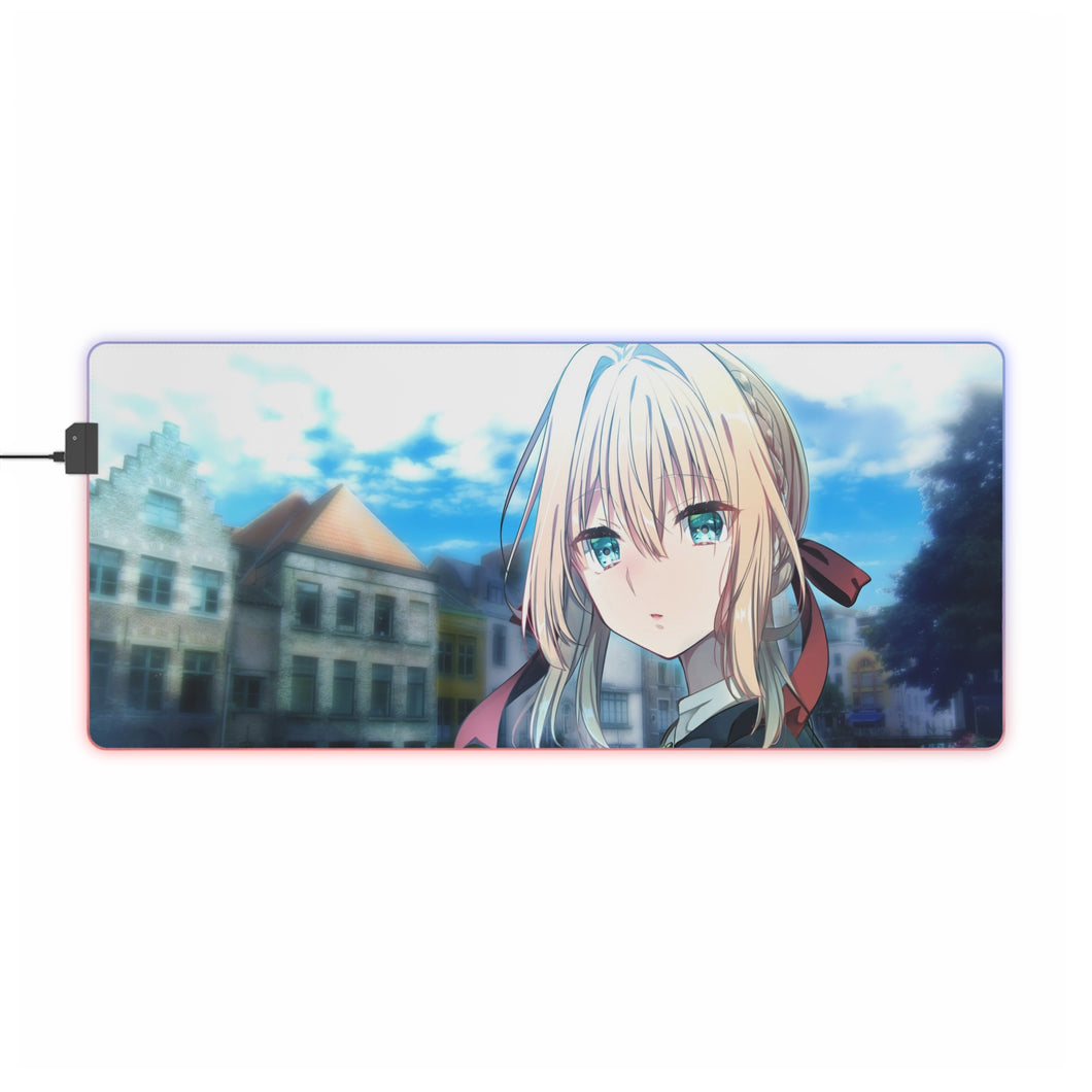 Violet Evergarden RGB LED Mouse Pad (Desk Mat)