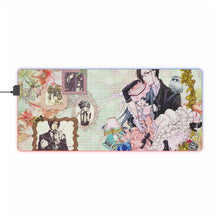 Load image into Gallery viewer, Black Butler RGB LED Mouse Pad (Desk Mat)

