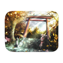 Load image into Gallery viewer, A soothing nature Sherpa Blanket
