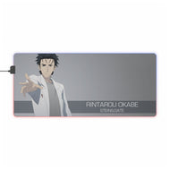 Rintaro Okabe RGB LED Mouse Pad (Desk Mat)
