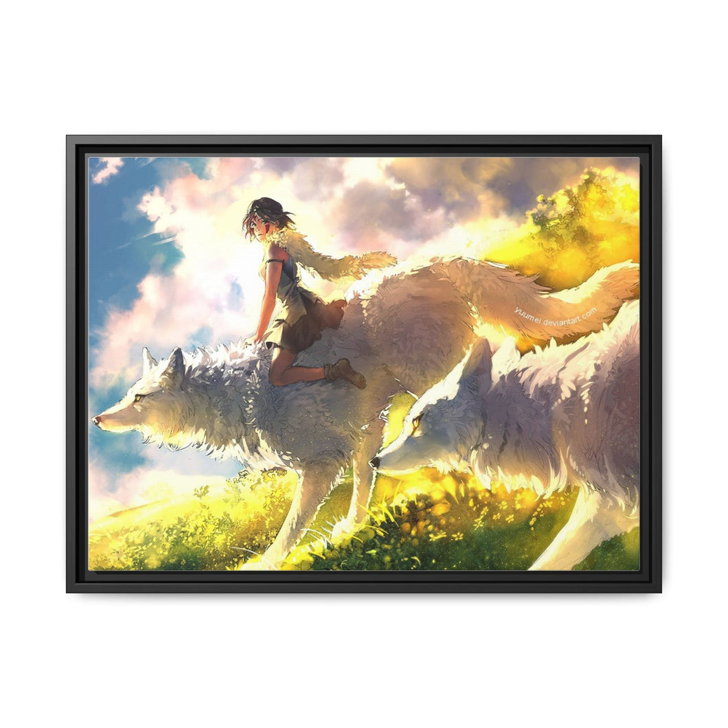 Princess Mononoke Canvas Framed Art Print