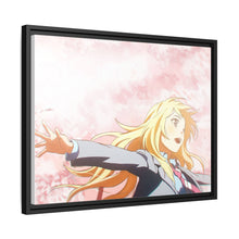 Load image into Gallery viewer, Kaori Miyazono Canvas Framed Art Print
