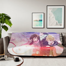 Load image into Gallery viewer, Noragami Yato, Yukine, Hiyori Iki, Noragami Sherpa Blanket

