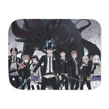 Load image into Gallery viewer, Anime Blue Exorcist Sherpa Blanket
