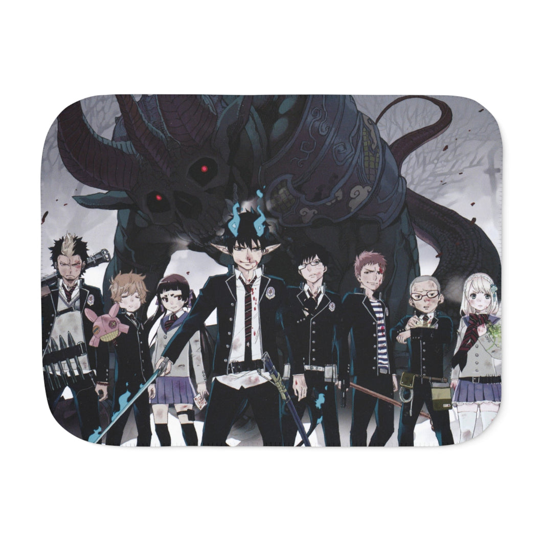 Anime Blue Exorcist Sherpa Blanket