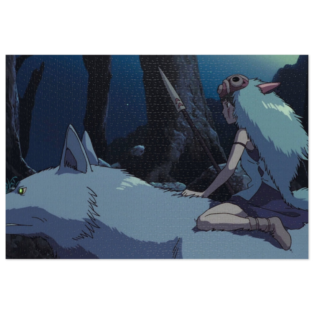 Anime Princess Mononoker Jigsaw Puzzle