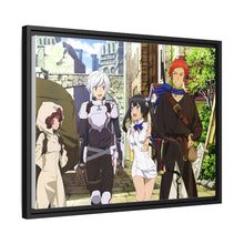 Load image into Gallery viewer, Is It Wrong To Try To Pick Up Girls In A Dungeon? Canvas Framed Art Print
