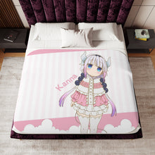 Load image into Gallery viewer, Miss Kobayashi&#39;s Dragon Maid Sherpa Blanket
