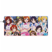 Load image into Gallery viewer, Love Live! Maki Nishikino, Kotori Minami, Umi Sonoda, Honoka Kousaka, Rin Hoshizora RGB LED Mouse Pad (Desk Mat)
