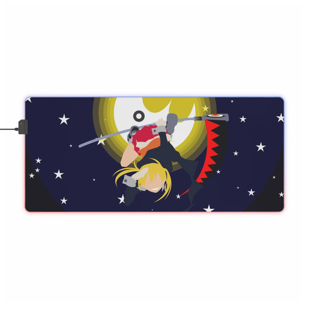 Soul Eater Maka Albarn RGB LED Mouse Pad (Desk Mat)
