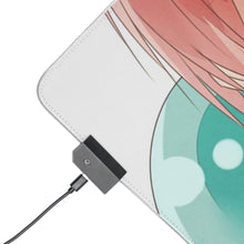 Load image into Gallery viewer, Karma Akabane and Koro-sensei RGB LED Mouse Pad (Desk Mat)
