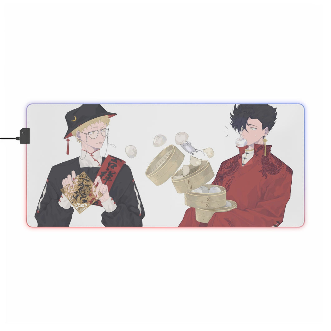Tetsurō Kuroo RGB LED Mouse Pad (Desk Mat)