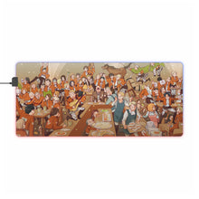 Load image into Gallery viewer, Anime Attack On Titan RGB LED Mouse Pad (Desk Mat)
