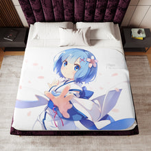 Load image into Gallery viewer, Anime Re:ZERO -Starting Life in Another World- Sherpa Blanket
