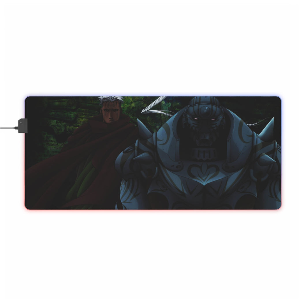 Anime FullMetal Alchemist RGB LED Mouse Pad (Desk Mat)