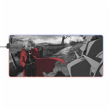 Load image into Gallery viewer, Ed and Al RGB LED Mouse Pad (Desk Mat)
