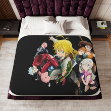 Load image into Gallery viewer, Deadly sins group Sherpa Blanket
