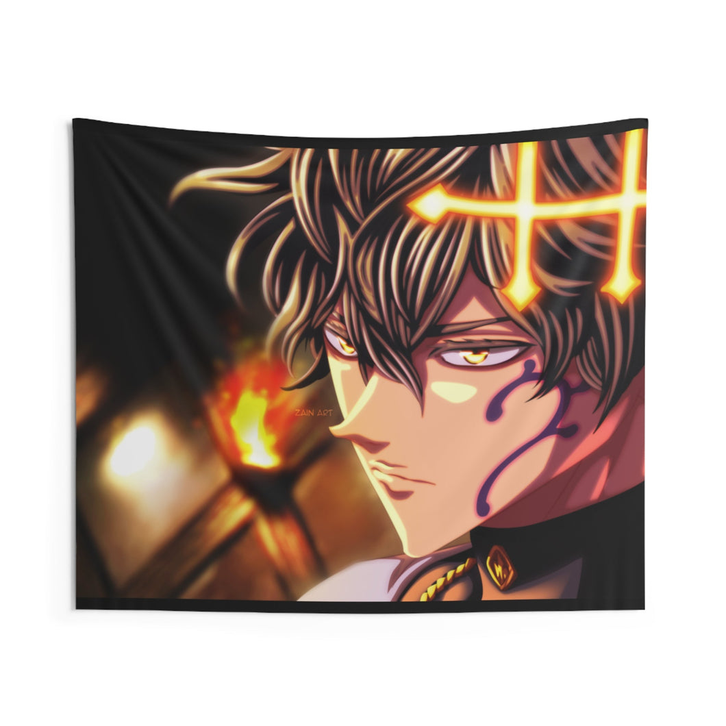 Black Clover Yuno Indoor Wall Tapestry