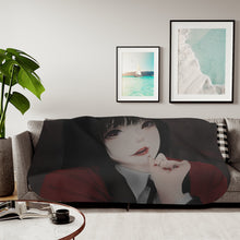Load image into Gallery viewer, Kakegurui Yumeko Jabami Sherpa Blanket
