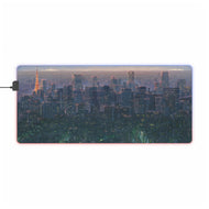 Cross Road RGB LED Mouse Pad (Desk Mat)
