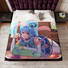 Load image into Gallery viewer, Aqua Sherpa Blanket
