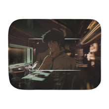Load image into Gallery viewer, Spike Spiegel Sherpa Blanket
