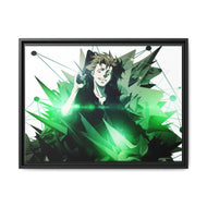 Shuusei Kagari Smirk Canvas Framed Art Print