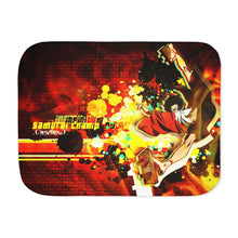 Load image into Gallery viewer, Anime Samurai Champloor Sherpa Blanket
