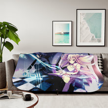 Load image into Gallery viewer, Anime Sword Art Onliner Sherpa Blanket

