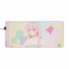 Load image into Gallery viewer, Micchon Shikimori RGB LED Mouse Pad (Desk Mat)
