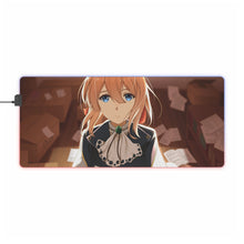 Load image into Gallery viewer, Violet Evergarden RGB LED Mouse Pad (Desk Mat)
