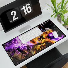 Load image into Gallery viewer, Proyect: Gold Saint Leona Mouse Pad (Desk Mat)
