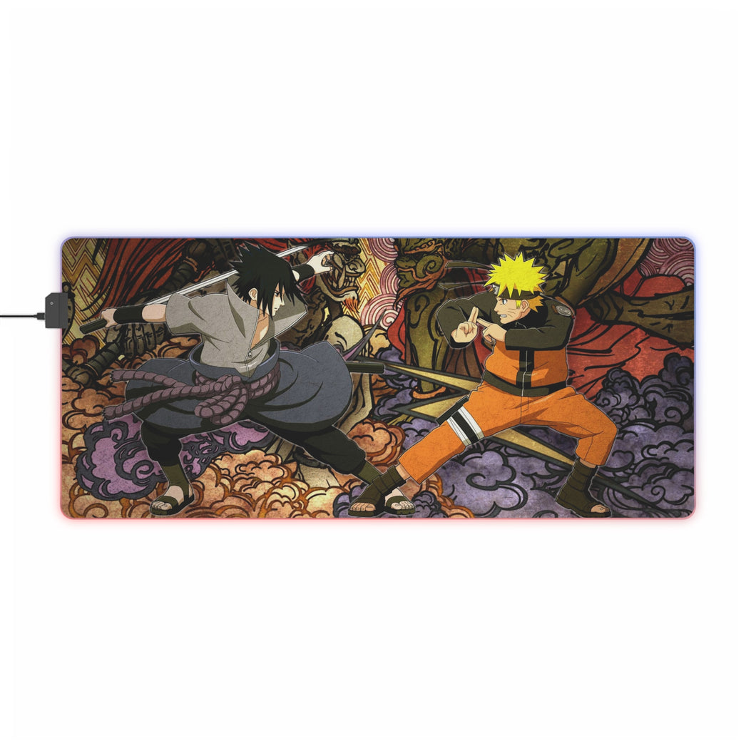 Anime Naruto RGB LED Mouse Pad (Desk Mat)