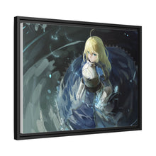 Load image into Gallery viewer, Fate/Zero Saber Canvas Framed Art Print

