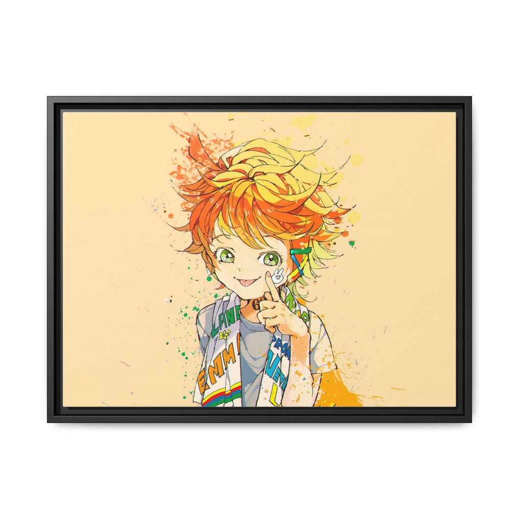 Emma Canvas Framed Art Print