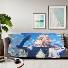 Load image into Gallery viewer, Violet Evergarden Violet Evergarden Sherpa Blanket
