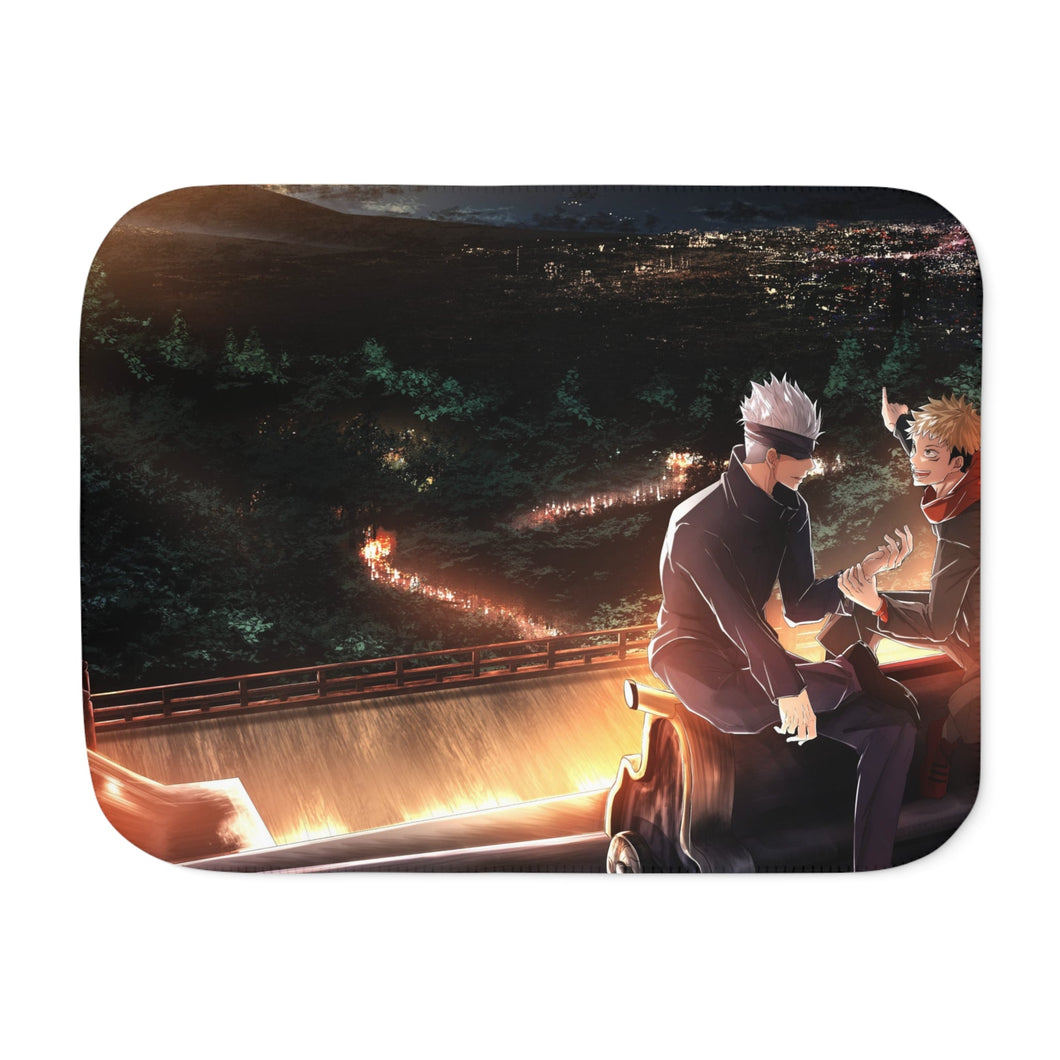 Anime Jujutsu Kaisen Sherpa Blanket